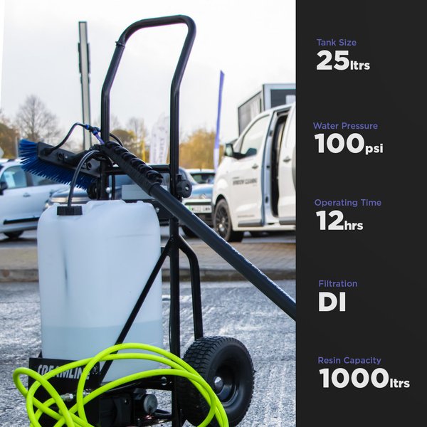 Système de chariot mobile STREAMFLO-25™ - 25 litres + TDS inline