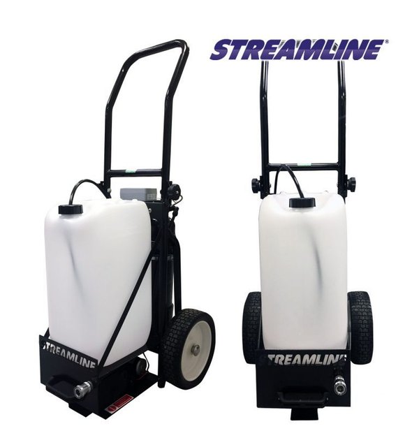 Système de chariot mobile STREAMFLO-25™ - 25 litres + TDS inline