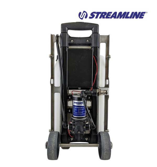 Mini chariot Streamflo® 12 litres, avec batterie et chargeur